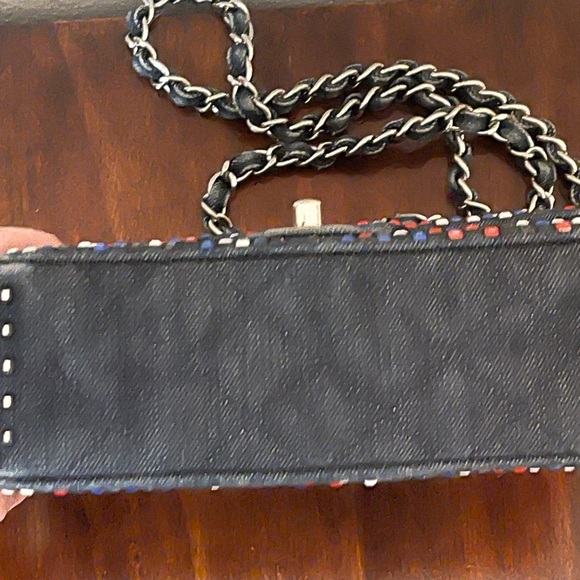 Chanel Mini Bijou Denim Shoulder Bag - Picture 6 of 10